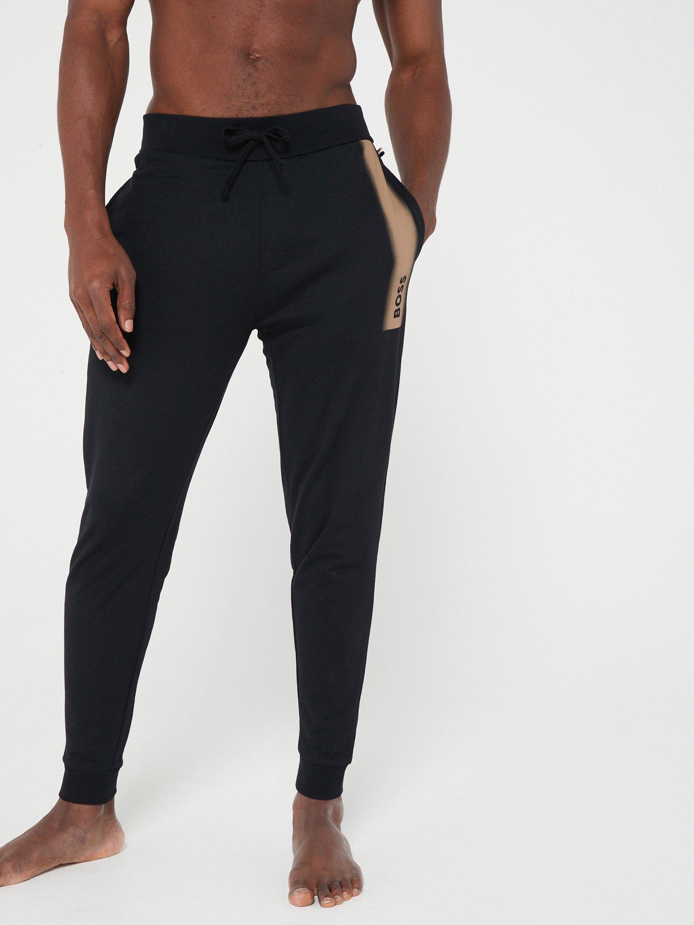 Boss bodywear lounge tracksuit black hotsell