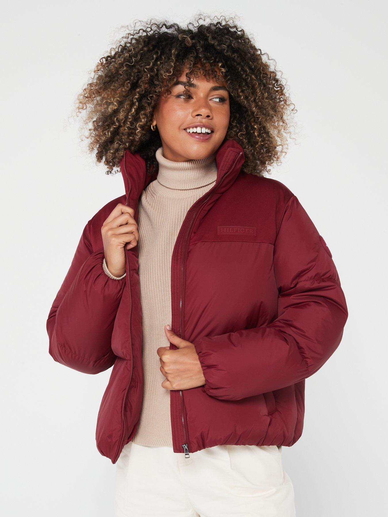 Hilfiger coat clearance womens