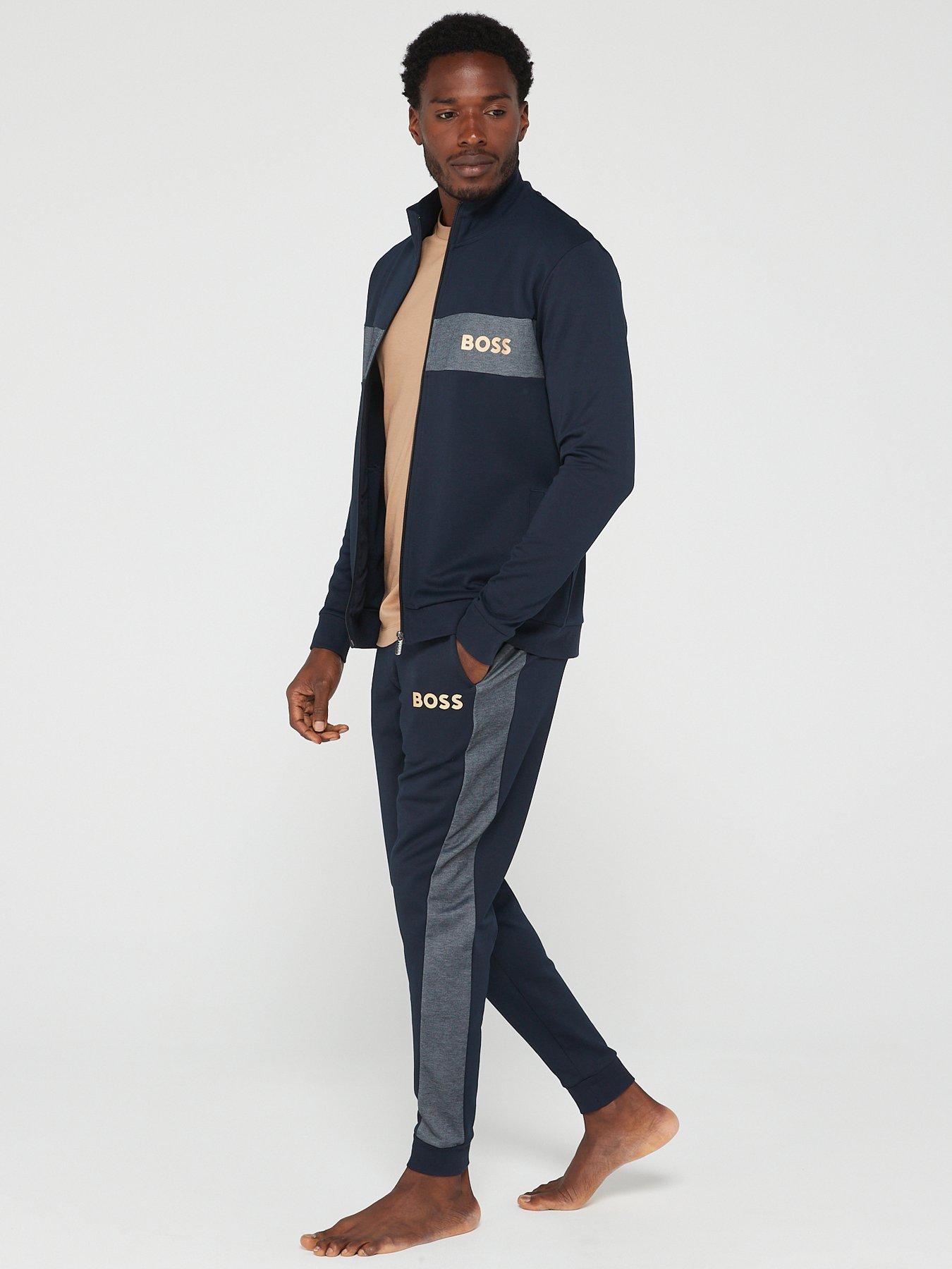 BOSS Bodywear Tracksuit Lounge Pants Dark Blue very