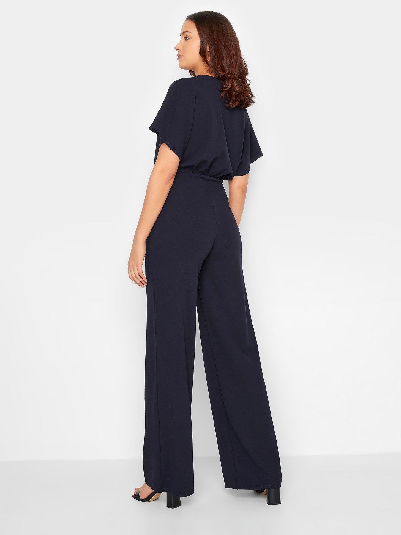 Womens wide store leg jumpsuit uk