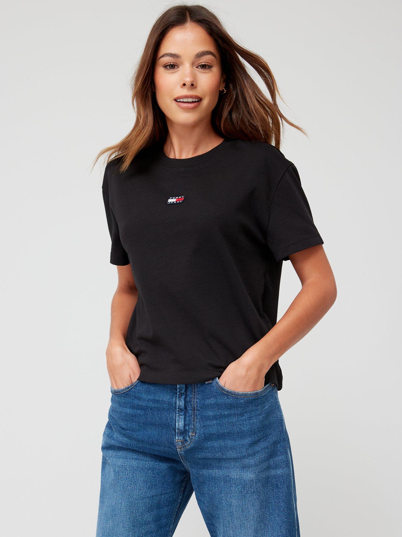 Tommy jeans store black t shirt