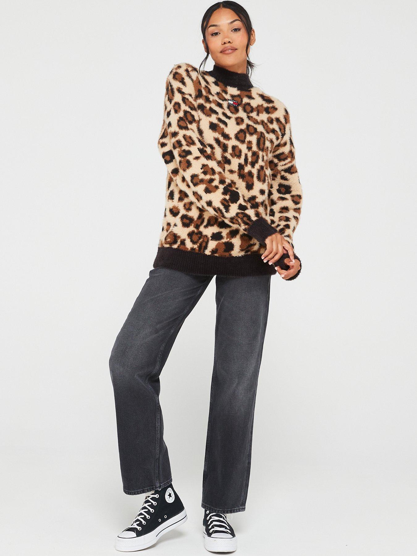 Leopard print outlet turtleneck kohls