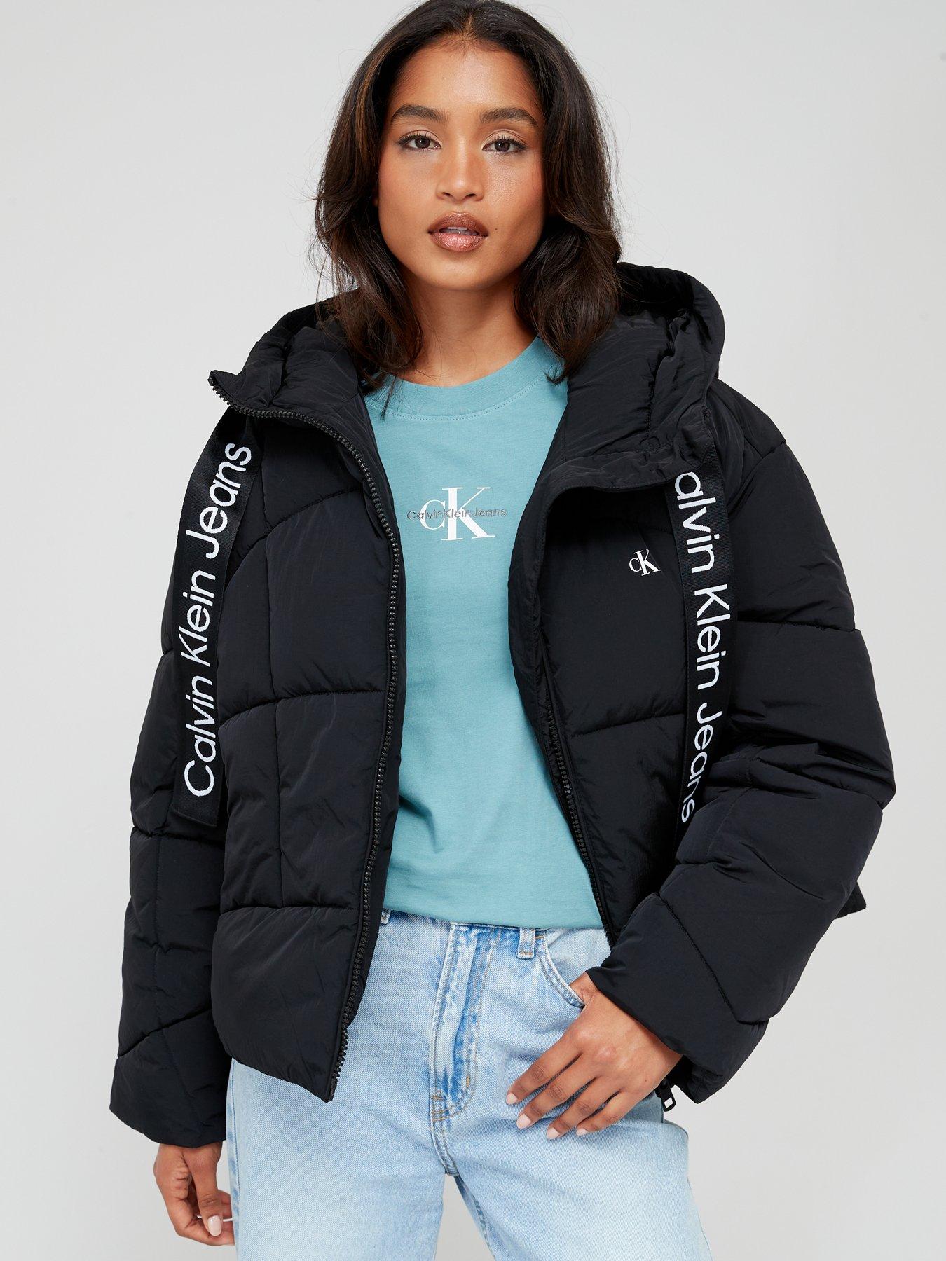 Calvin klein shop multi logo puffer