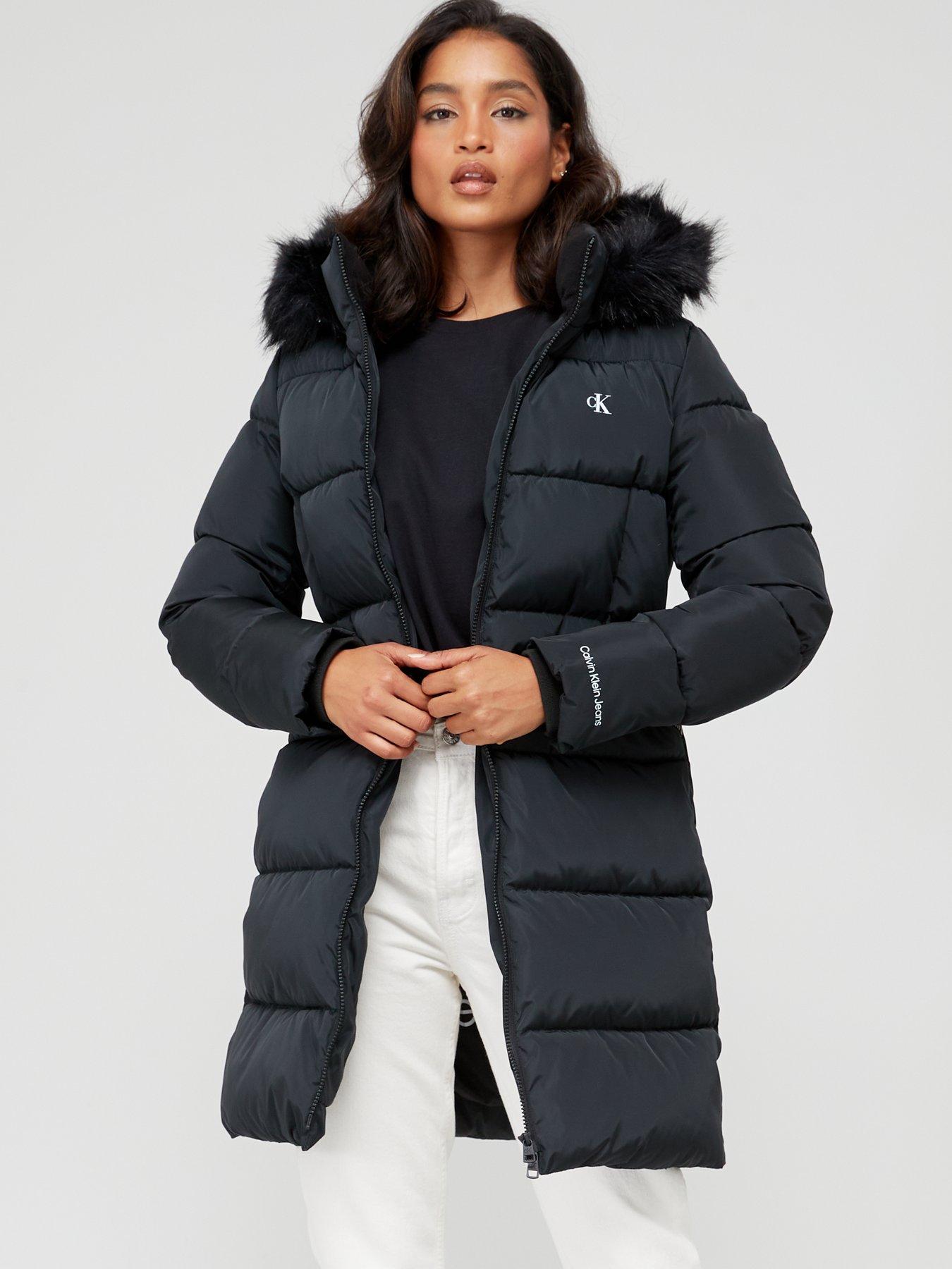 Faux fur hot sale calvin klein