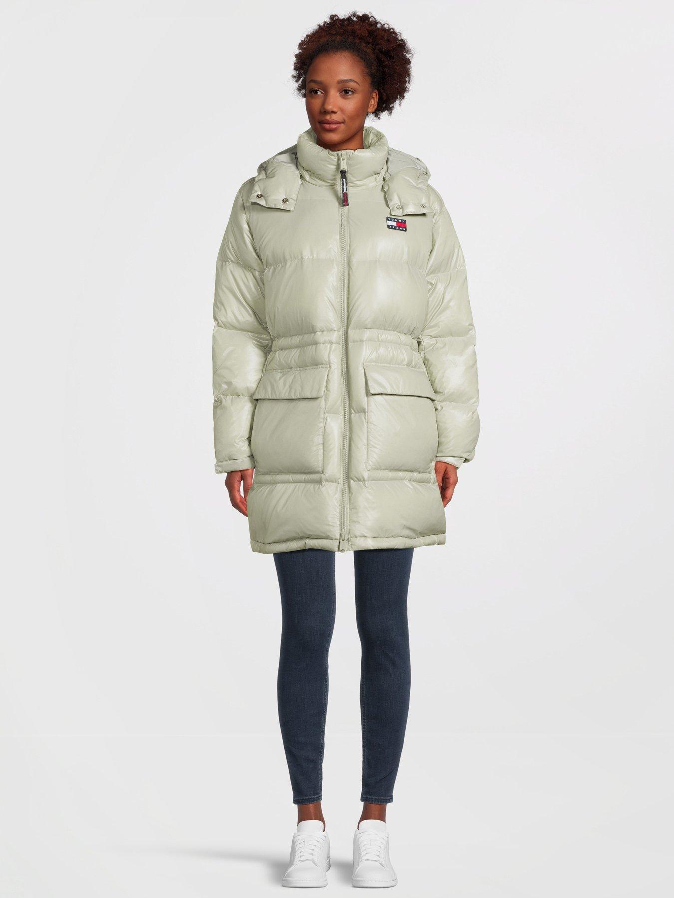 Puffer deals jacket beige