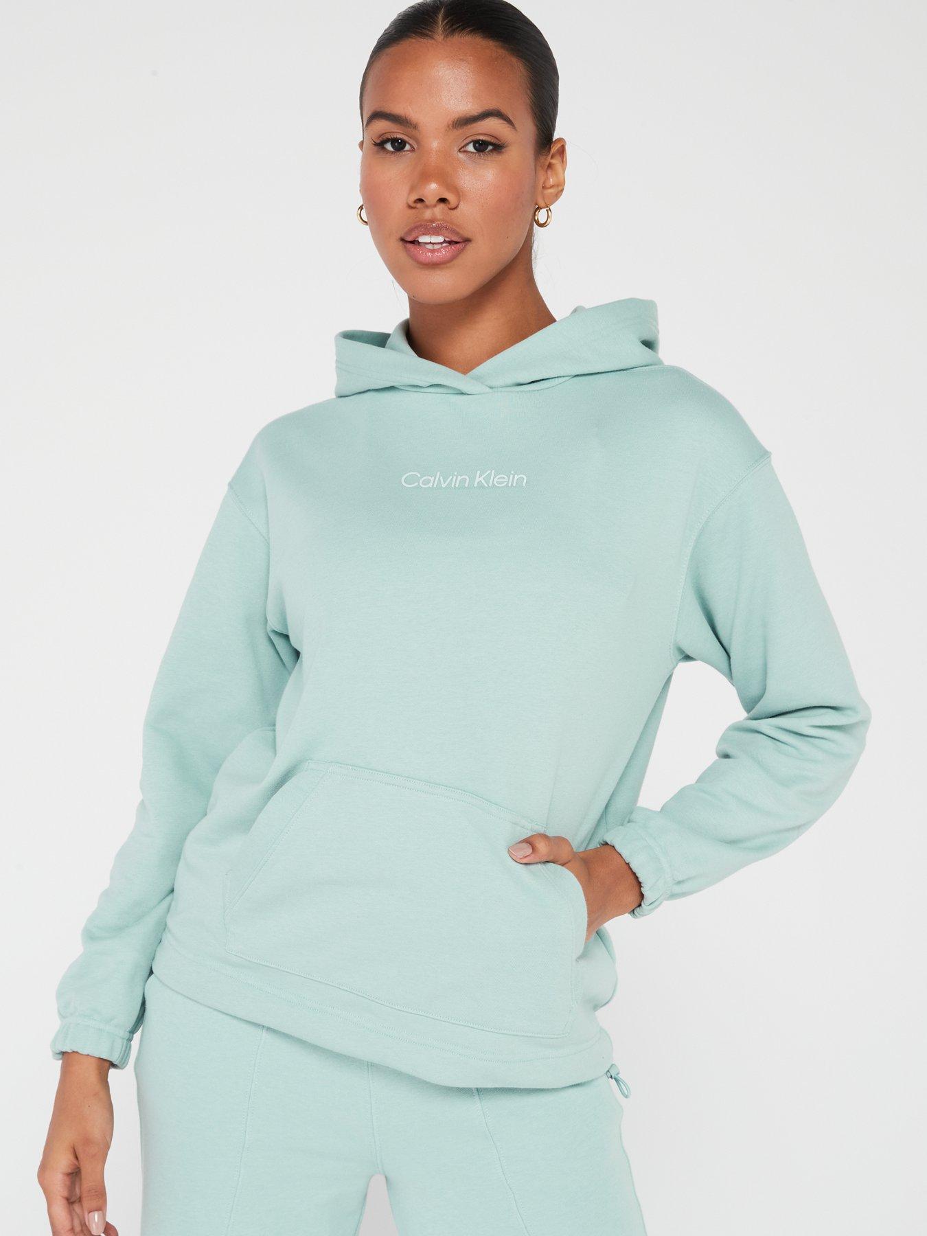 Micro Logo Hoodie Green