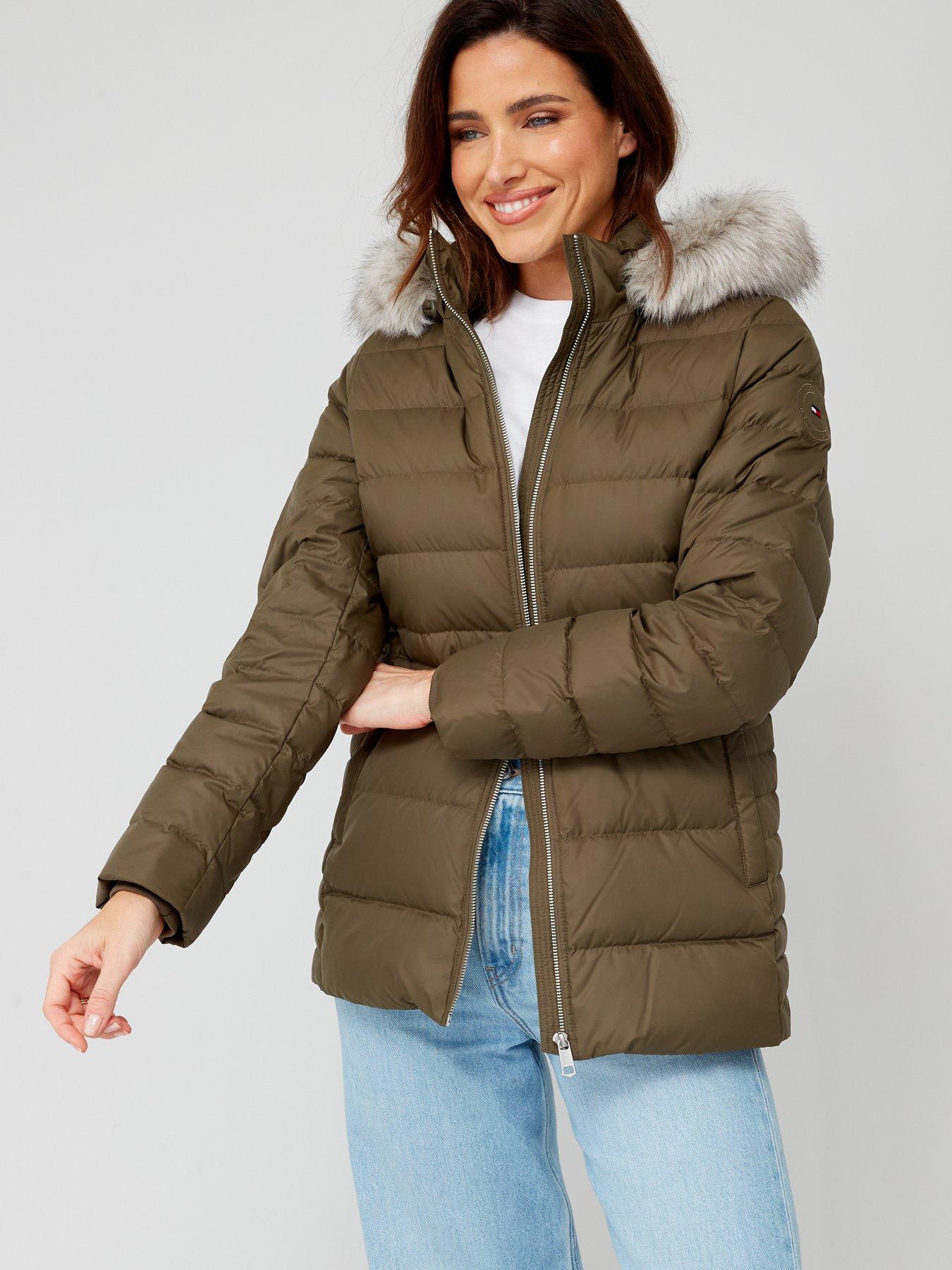 Tommy hilfiger tyra store boxy down jacket