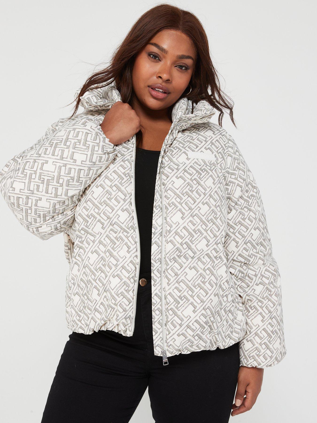 Tommy hilfiger jacket womens on sale white