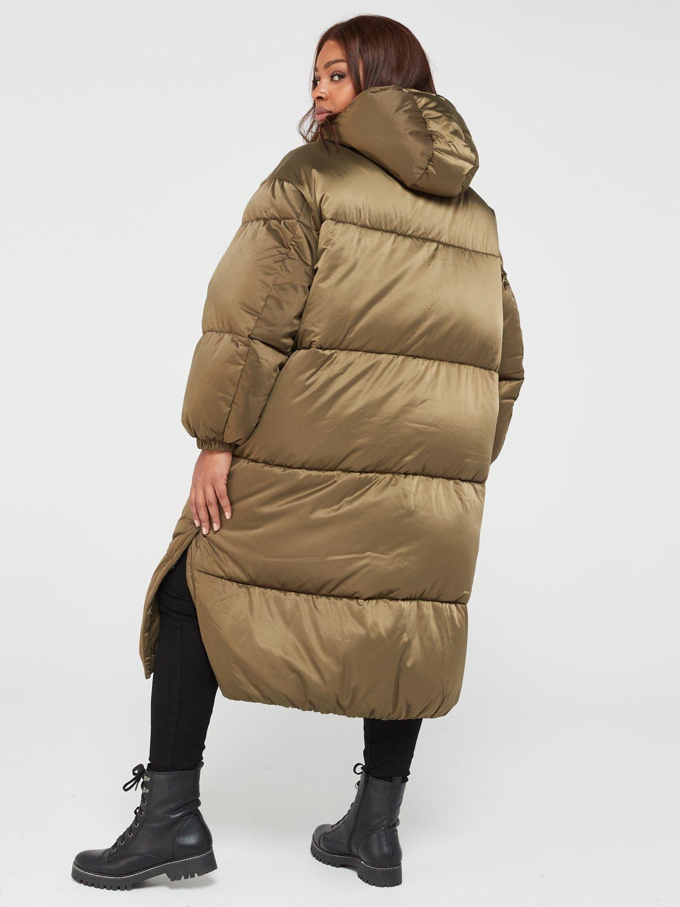 Longline Puffer Jacket