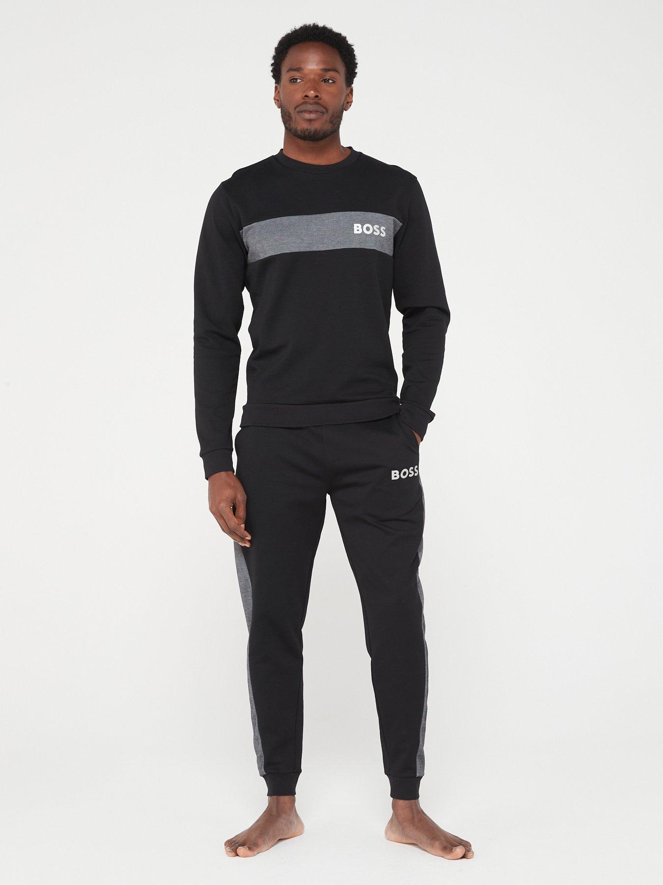 Boss bodywear tracksuit black new arrivals