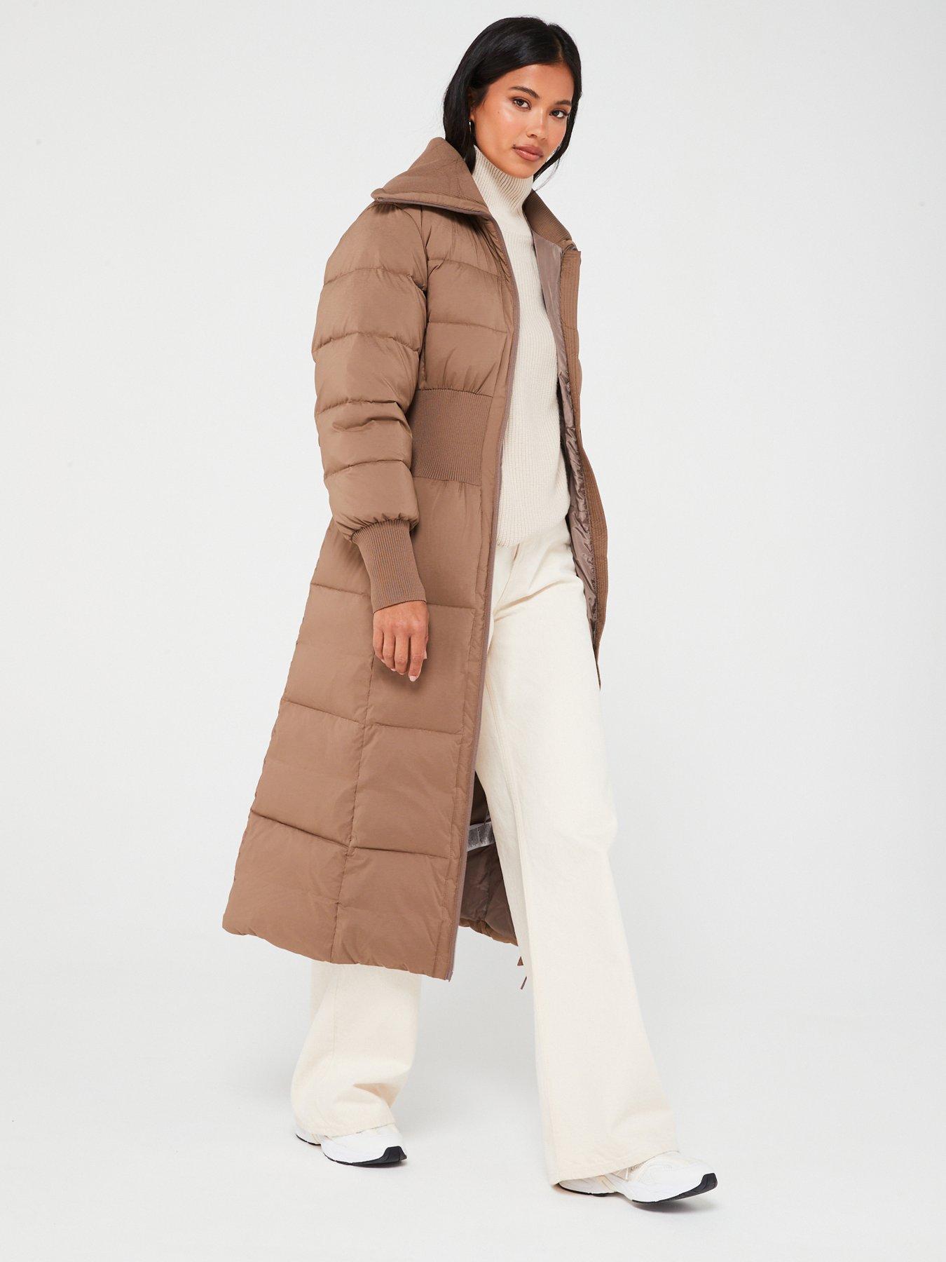 Calvin klein 2024 long padded coat