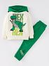  image of toy-story-rex-2-piece-hoodie-and-joggers-set-green