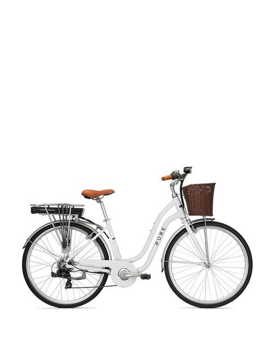 front image of pure-free-step-electric-hybrid-bike
