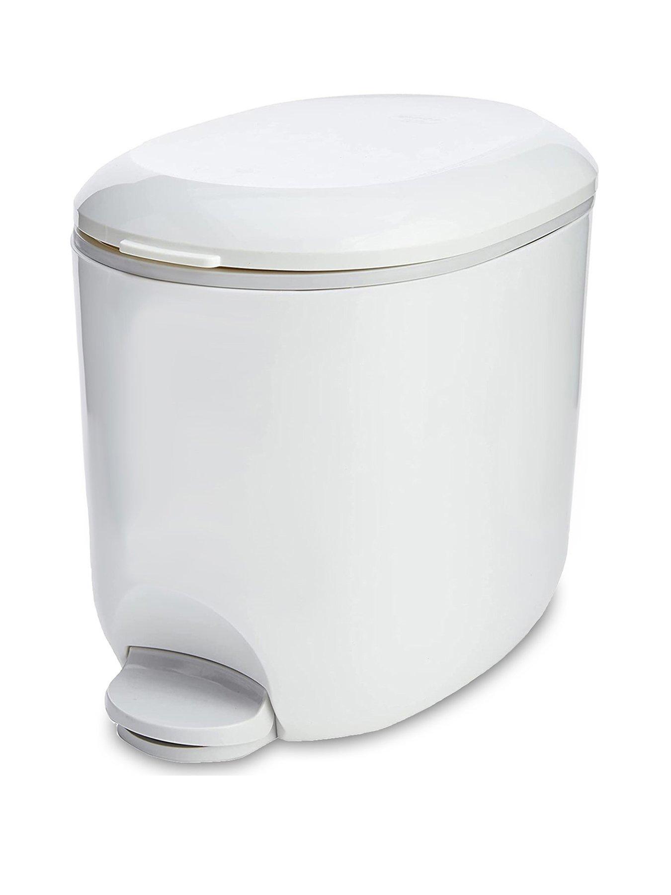 Product photograph of Addis Premium Bathroom Pedal Bin from very.co.uk