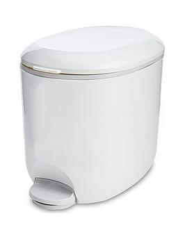 Product photograph of Addis Premium Bathroom Pedal Bin from very.co.uk
