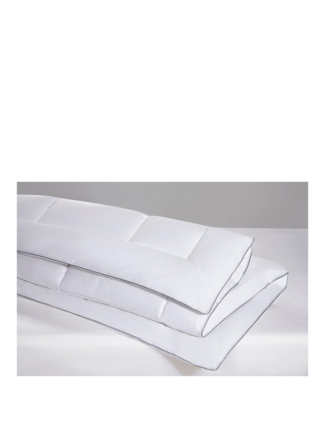 Product photograph of Cascade Home Hotel Collection Bamboo 9 Tog Duvet - Sb - White from very.co.uk
