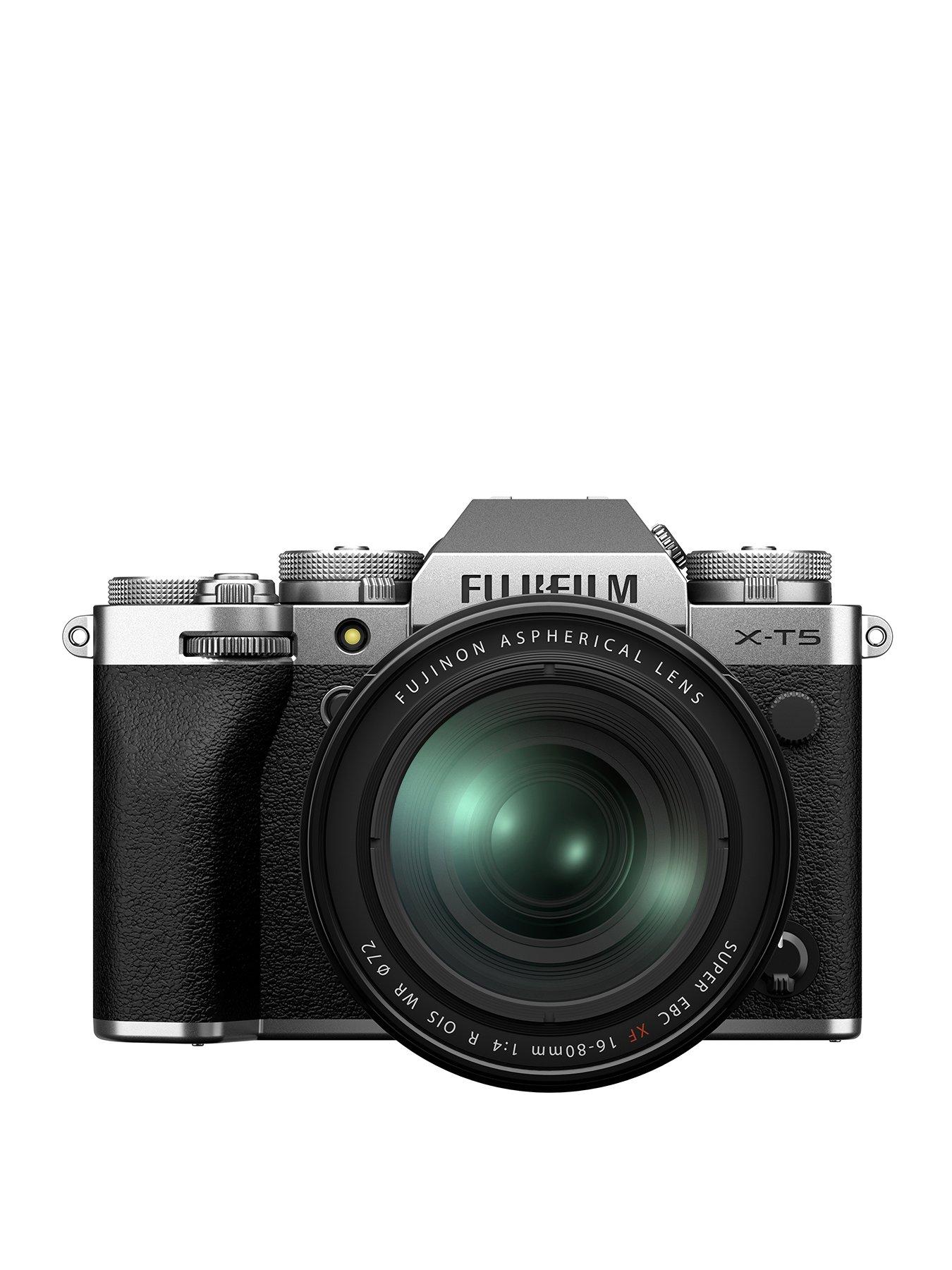 undefined X-T5 Mirrorless Digital Camera with XF16-80mm F4 R OIS WR Lens Kit - Silver