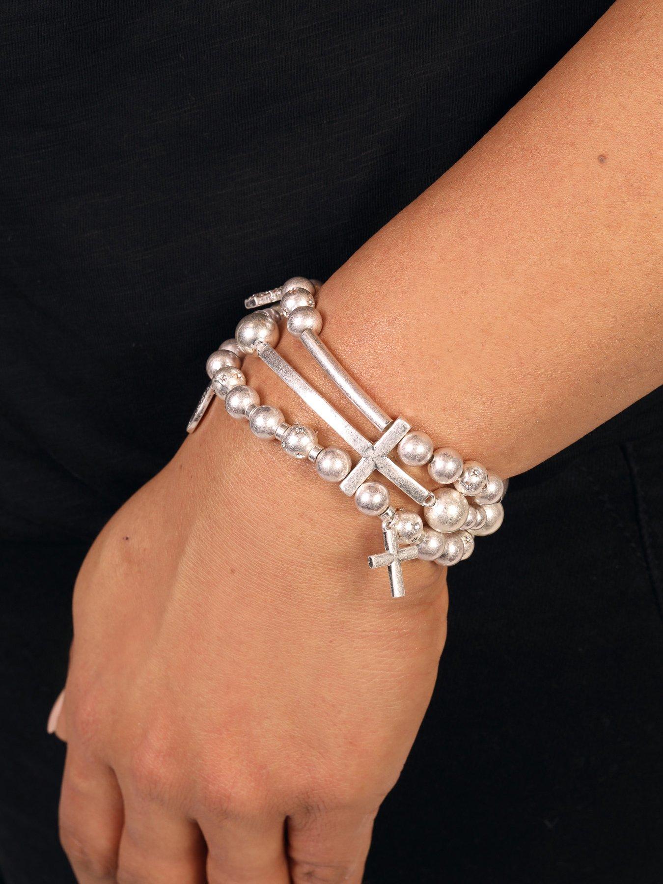 Ball Charm Layered Bracelet