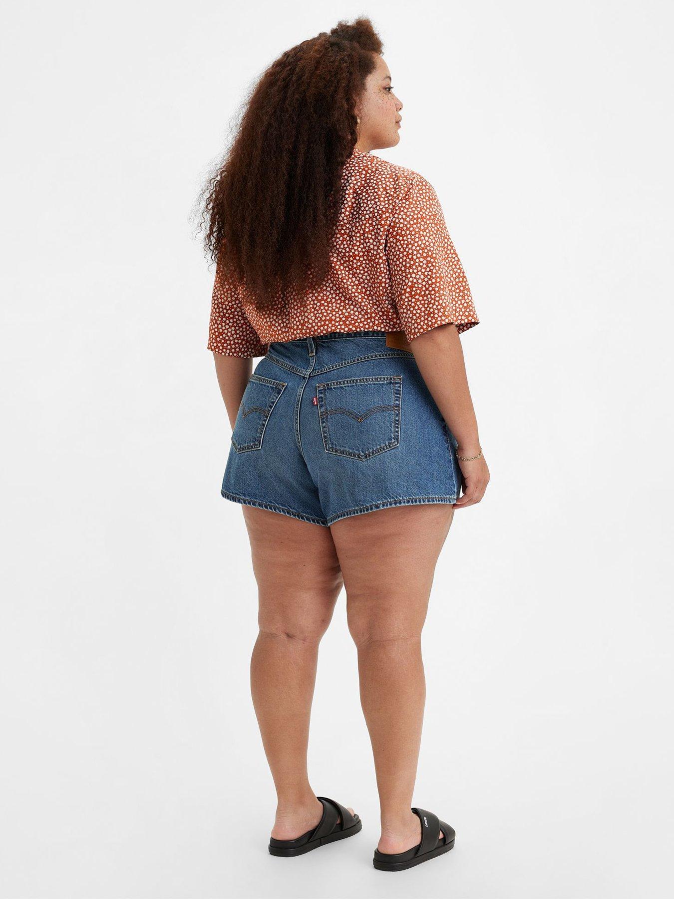 Levi's Plus 80's Mom Denim Shorts, You Sure Can, 18