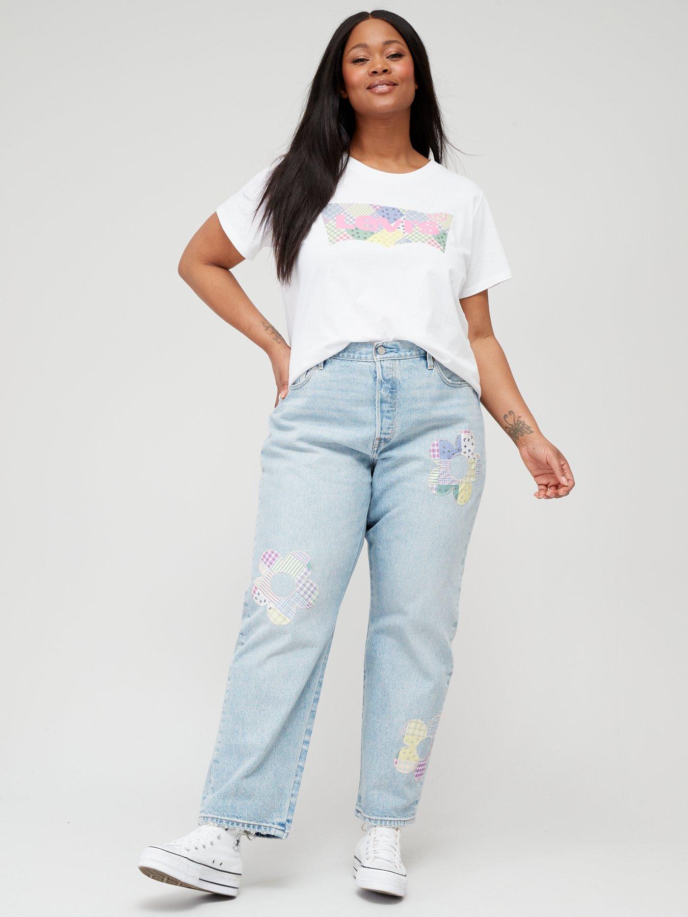 Plus size levi mom jeans best sale