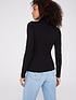  image of everyday-turtle-neck-long-sleeve-top-black