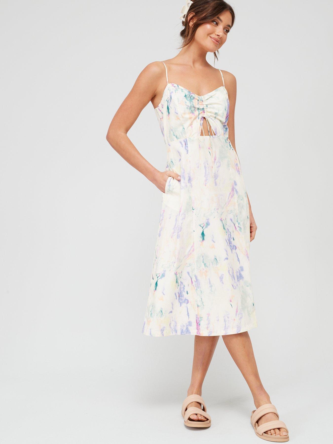 Levi's Nadira Cut-out Dress - Adele Tie-dye Sunny