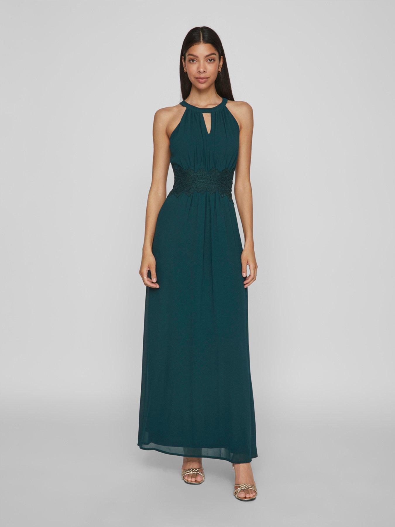 Vimilina halterneck 2024 maxi dress