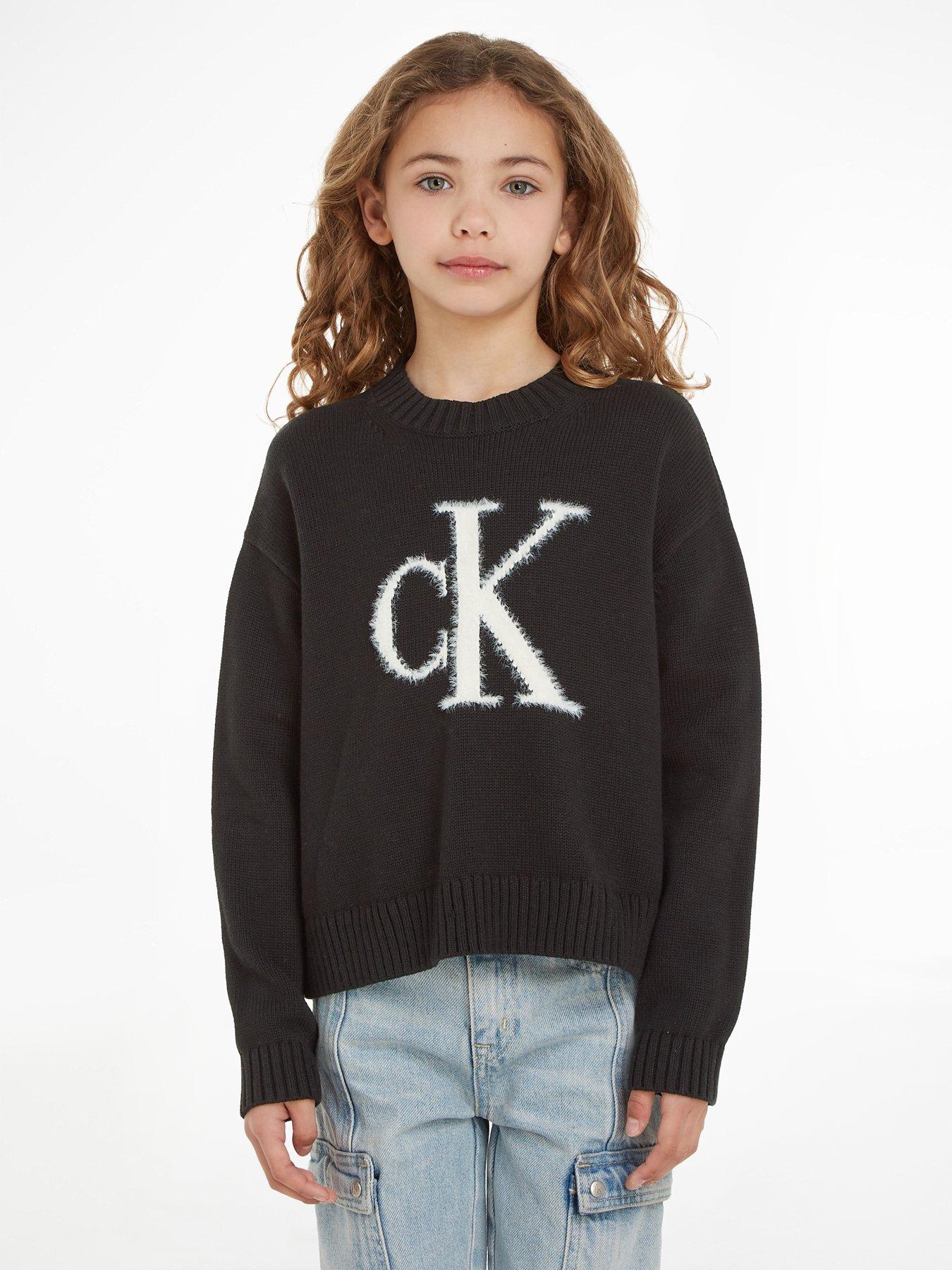 Calvin klein hot sale monogram sweater