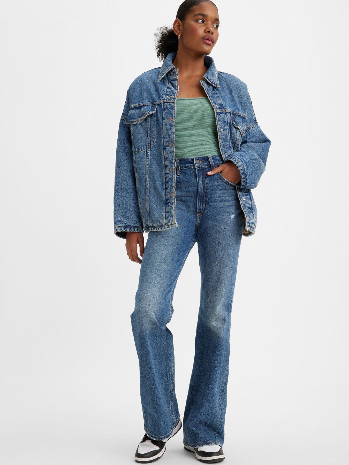 Levi's 70's High Flare Jean - Take It Out - Blue