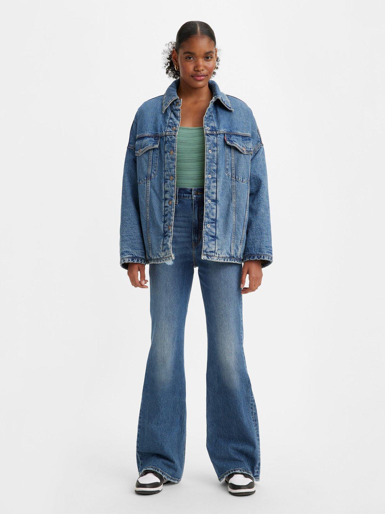 Levi's 70's High Flare Jean - Take It Out - Blue