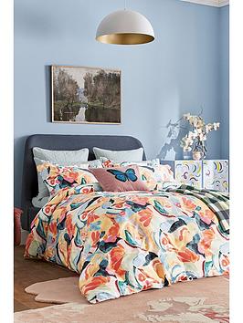 Product photograph of Ted Baker Abstract Art Duvet Cover - Multi from very.co.uk
