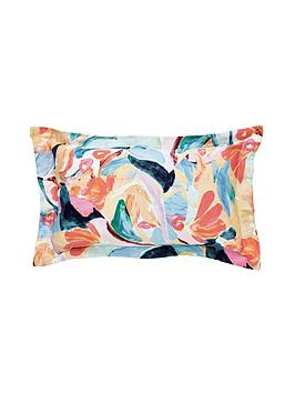 Product photograph of Ted Baker Abstract Art Pillowcase Single - Multi from very.co.uk