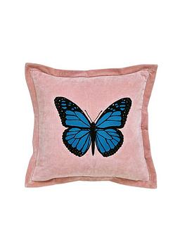 Product photograph of Ted Baker Butterfly Cushion - Multi from very.co.uk