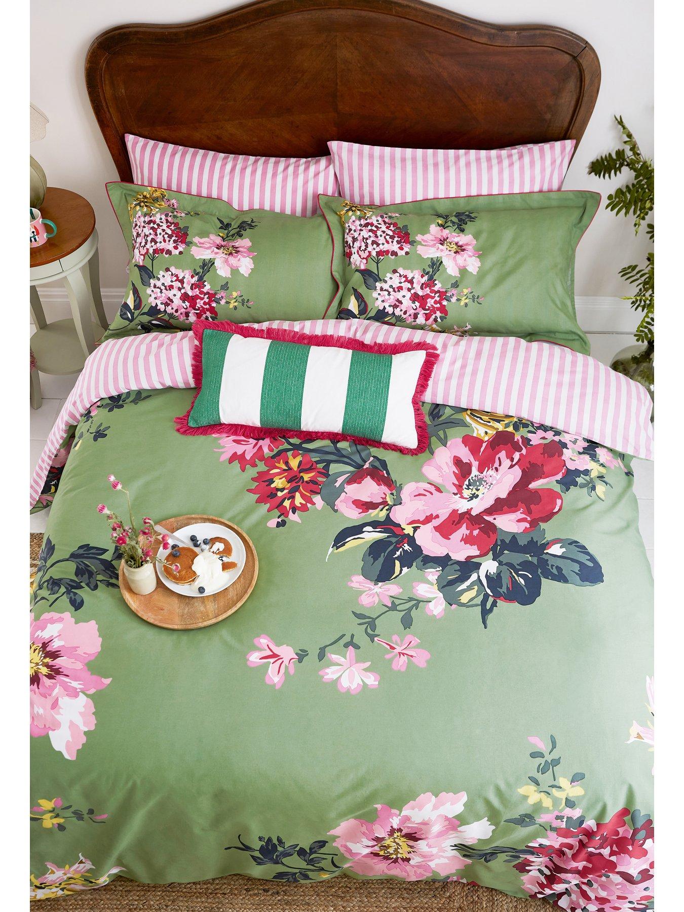 Joules Hydrangea Floral Duvet Cover Set very.co.uk
