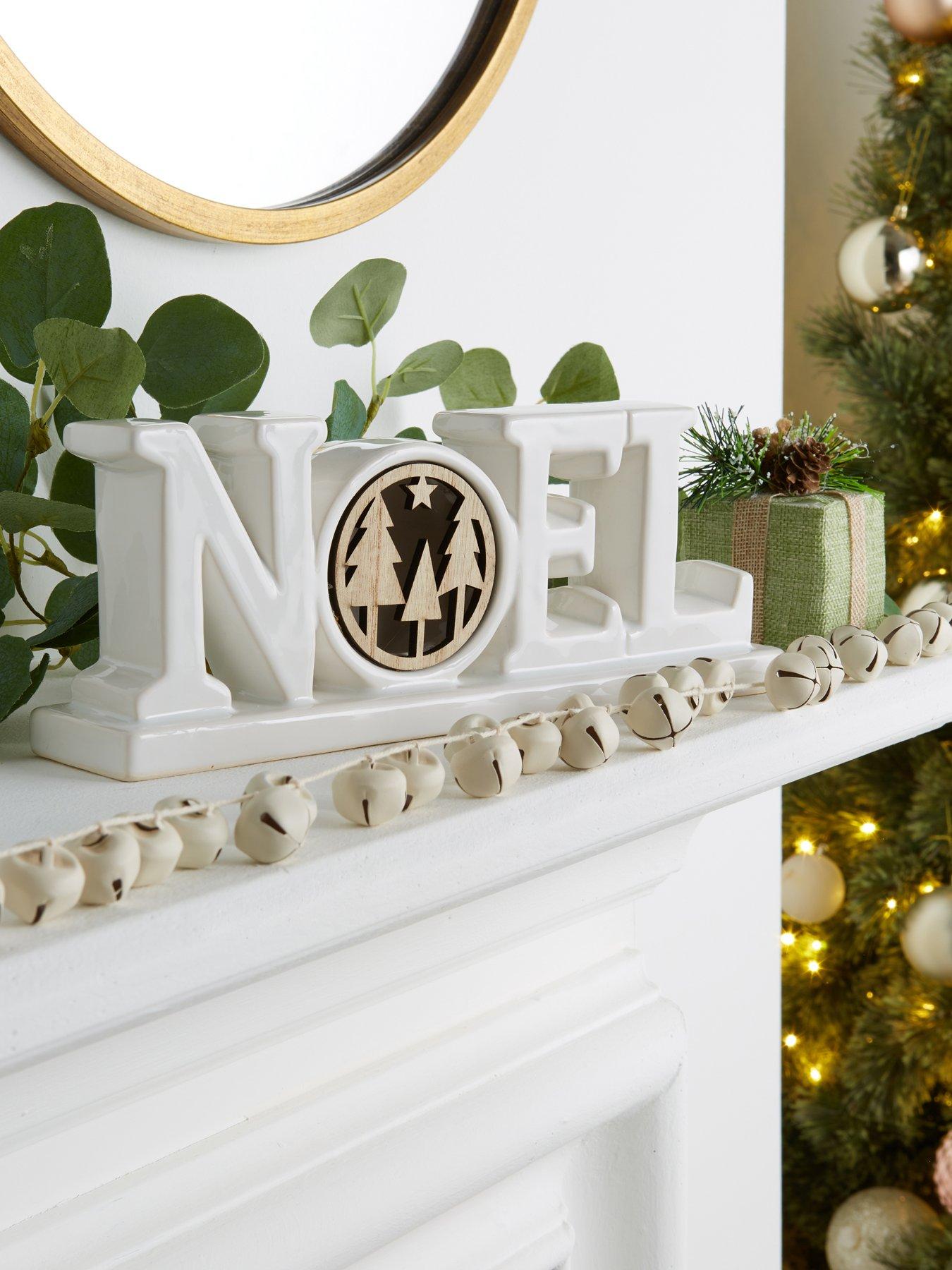 Image 2 of 5 of Festive Noel Lit Room Sign Christmas Decoration