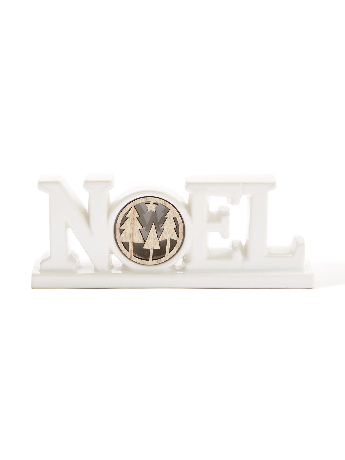 Image 3 of 5 of Festive Noel Lit Room Sign Christmas Decoration