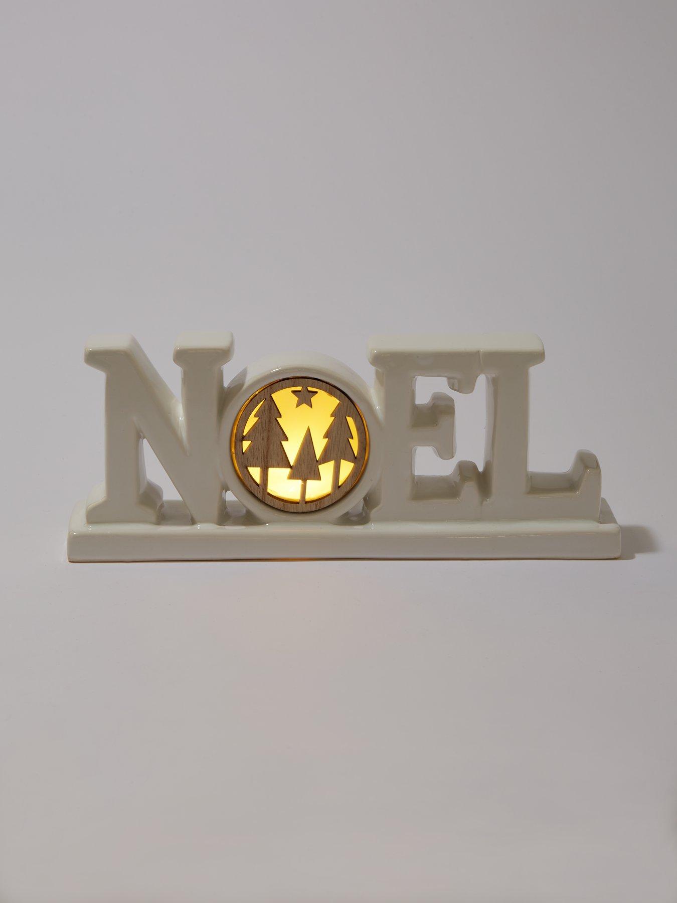 Image 4 of 5 of Festive Noel Lit Room Sign Christmas Decoration