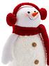  image of festive-christmasnbspsnowman-with-earmuffs