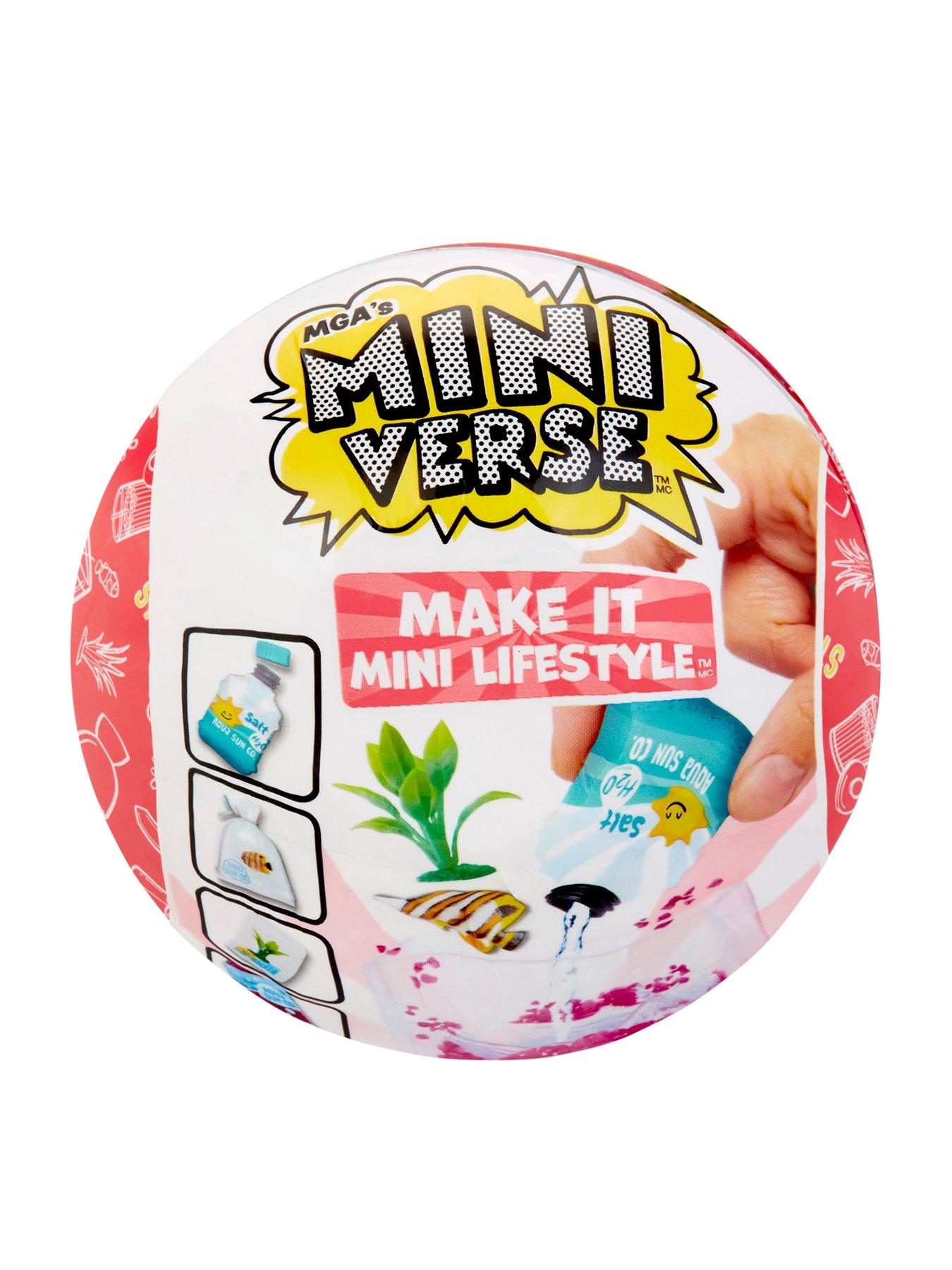 MGA's Miniverse Make It Mini Food Cafe Series 1 Minis - Complete Collection (Pack of 24), Blind Packaging, DIY, Resin Play, Collect