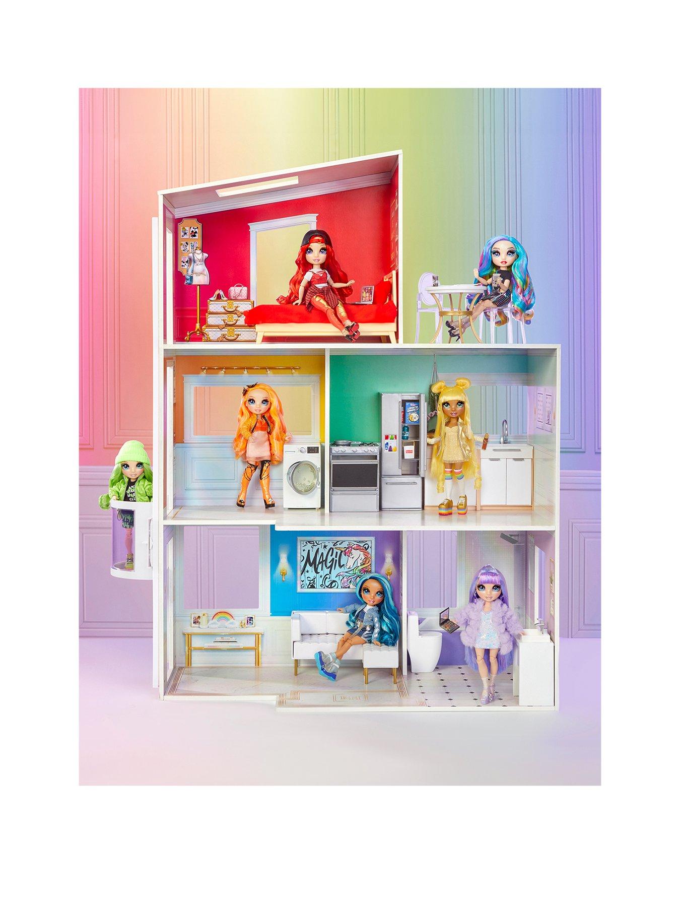 Rainbow barbie clearance house