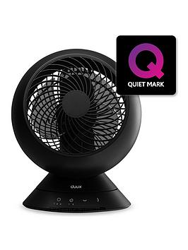 Product photograph of Duux Globe Table Fan- Black from very.co.uk
