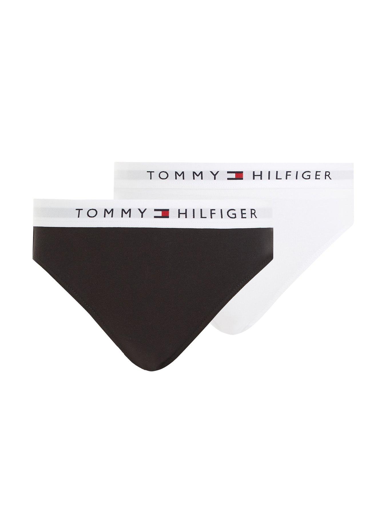 TOMMY HILFIGER UNDERWEAR COSTUME BRIEFS WITH LOGO WITH LACES Woman White