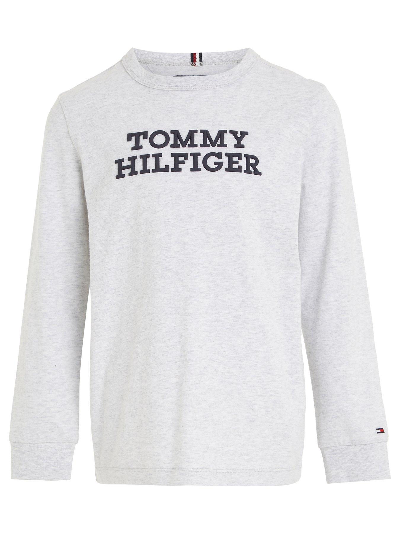 Tommy Hilfiger - Teen Boys Navy Blue Monogram Sweater