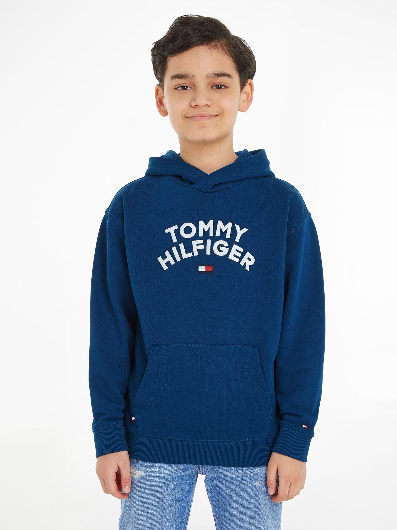 Boys tommy hilfiger hoodie new arrivals