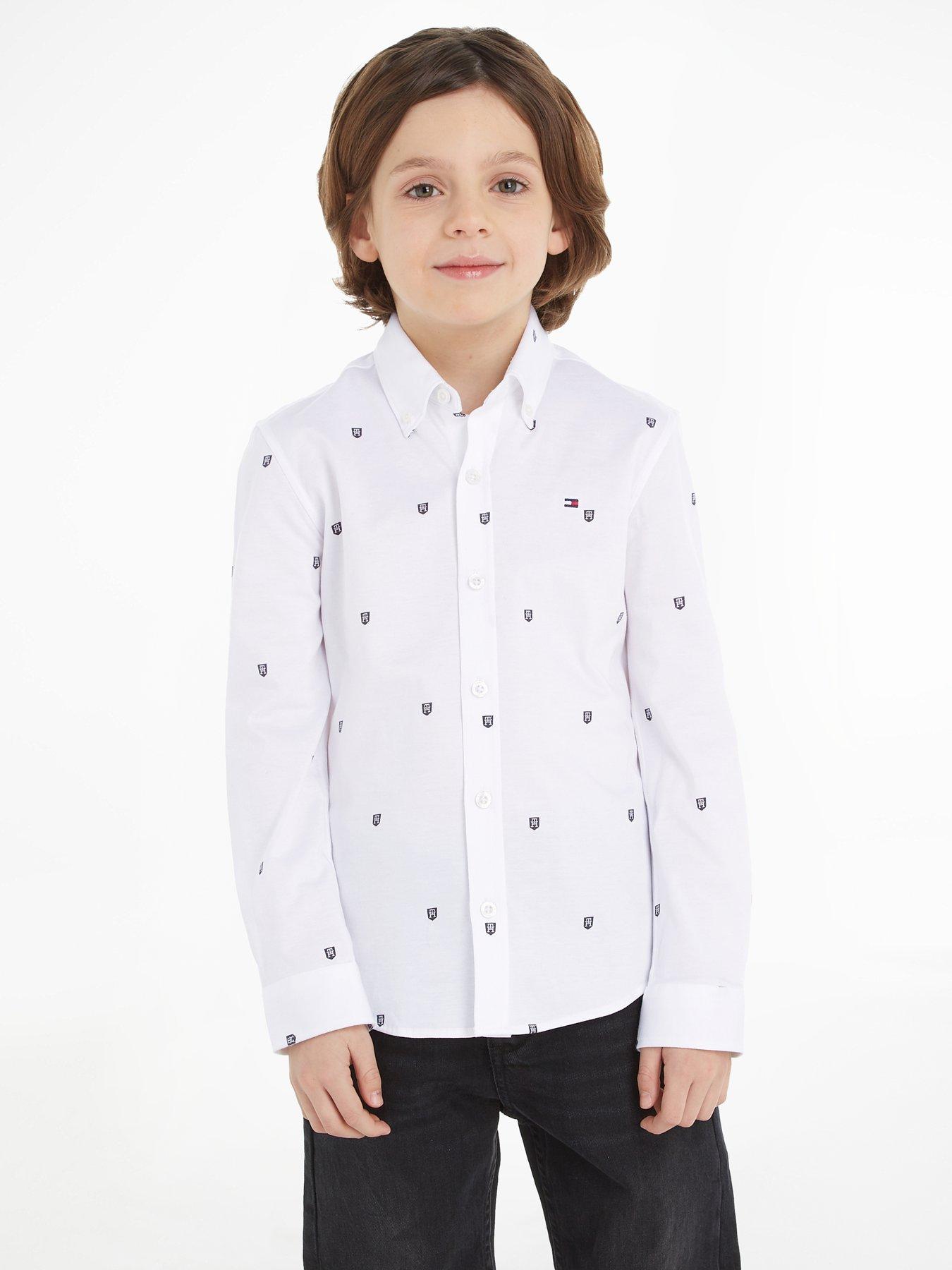 Tommy hilfiger boys cheap dress shirt