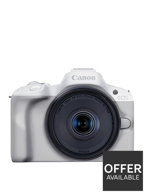 canon-eos-r50-aps-c-mirrorless-camera-inc-rf-s-18-45mm-lens-white