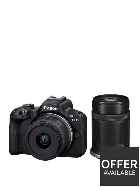 canon-eos-r50-aps-c-mirrorless-camera-inc-rf-s-18-45mm-lens-rf-s-55-210mm-lens