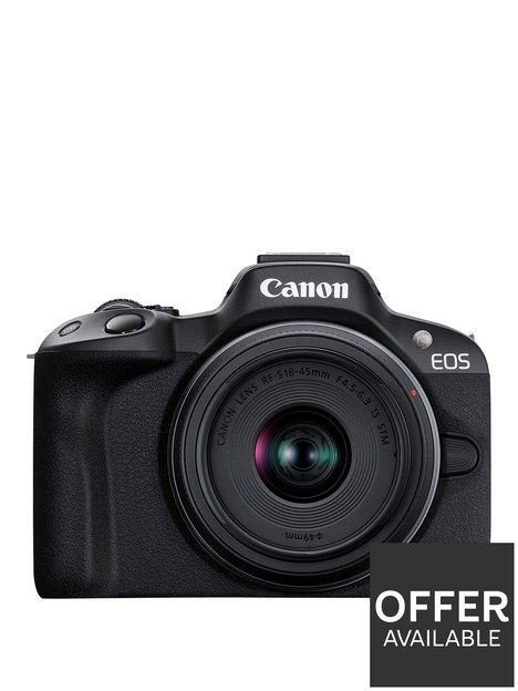 canon-eos-r50-aps-c-mirrorless-camera-inc-rf-s-18-45mm-lens-black