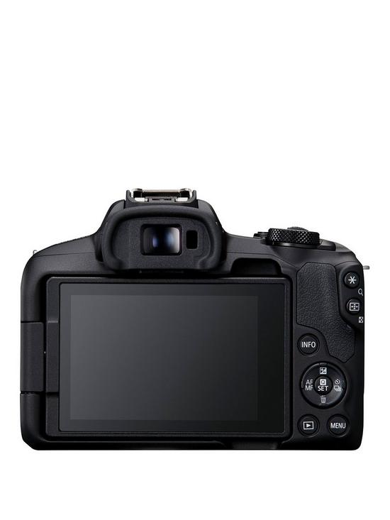 stillFront image of canon-eos-r50-aps-c-mirrorless-camera-inc-rf-s-18-45mm-lens-black