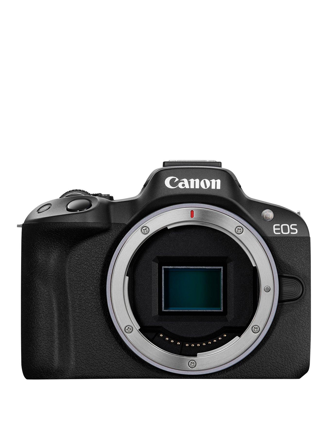 The Canon EOS R50 Mirrorless Camera 